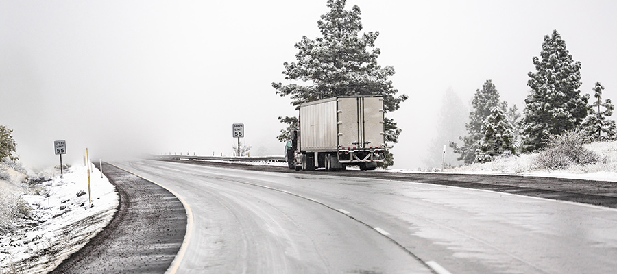 Main Causes of Truck Accidents in Winter | Bauer Built